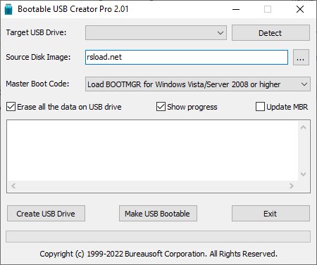  Bootable USB Creator Pro